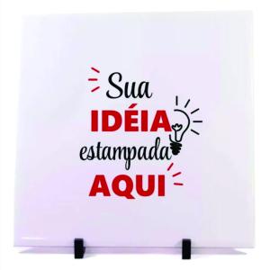 Azulejo  Com Pézinho Personalizado Com Sua Arte Cerâmica 20x20 Personalizado  Sublimação Os valores e prazos de entrega variam conforme a quantidade solicitada. Para quantidades específicas, é necessário realizar uma consulta prévia. Entre em contato para verificar disponibilidade, prazos e condições personalizadas para o seu pedido.
