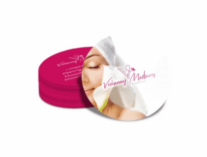 Card Corte Especial - 6x6cm Triplex 250g/m² 6x6 4x4 Verniz UV Frente 1/0  