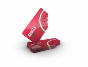 Card Corte Especial - 8,5x4,5cm Triplex 250g/m² 8.5x4.5 4x4 Verniz UV Frente 1/0  