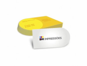Card Corte Especial Fosco - 8,5x4,5cm Triplex 250g/m² 8.5x4.5 4x4 Laminação Fosca 1/1  