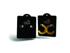 Cartela Biju 7x9cm Triplex 250g/m² 7x9 4x0 Verniz UV Frente 1/0  