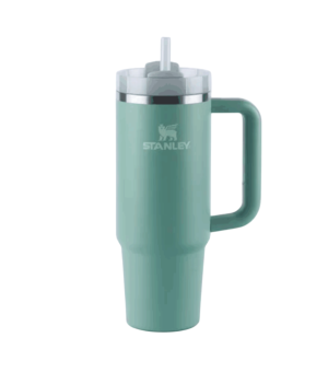 Copo Térmico Caneca C/ Alça E Canudo Personalizado Aço inoxidável 1200ml VERDE  DTF UV OU LASER Valores sob consulta para quantidades específicas