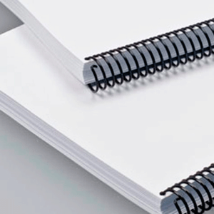 ENCADERNAÇÃO A4 CAPA PVC - ESPIRAL - ATÉ 200 FOLHAS      