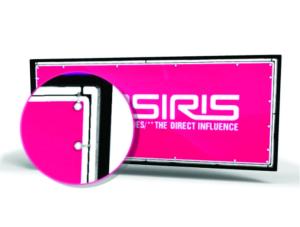 Lona fosca 440g (com ilhós) Lona front fosca 440g/m² Personalizado 4x0   