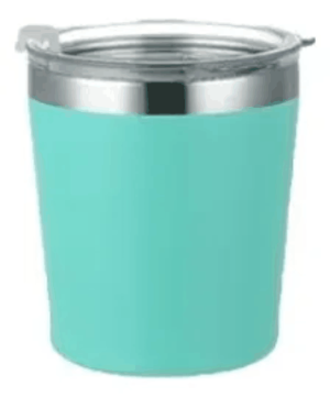 Mini Copo Caneca Térmico Aço inoxidável 240ml Verde Claro  DTF UV OU LASER Valores sob consulta para quantidades específicas